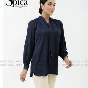 شومیز یقه کرواتی قواره دار