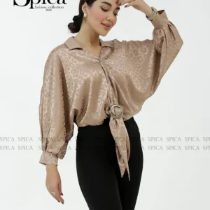 بلوز زنانه جلو گره ای اسپیکا