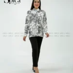 بلوز زنانه طرح دار عمده