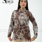 بلوز زنانه طرح دار عمده