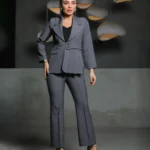 کت شلوار زنانه ست بغل پیله دار