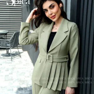 کت شلوار زنانه ست بغل پیله دار