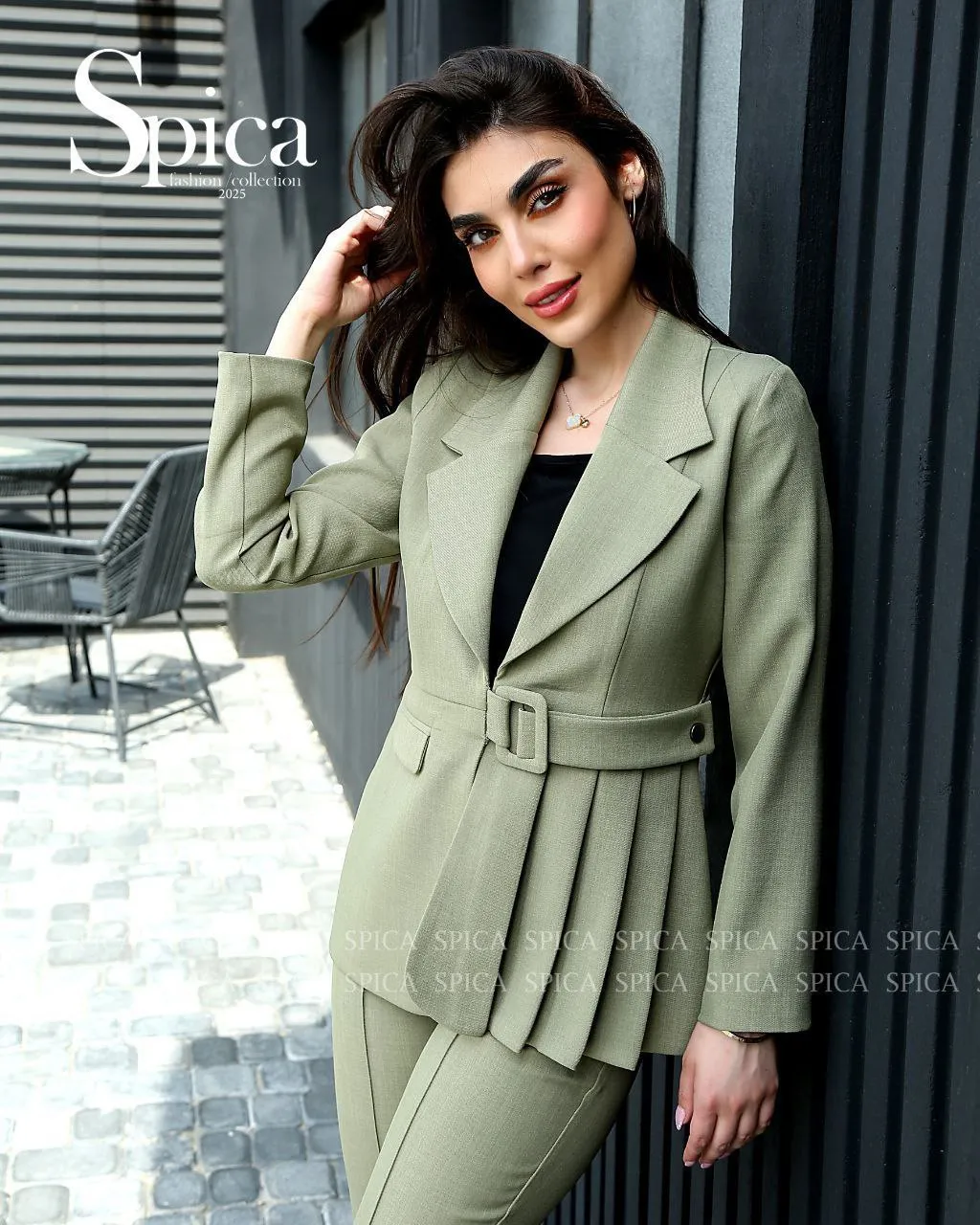 کت شلوار زنانه ست بغل پیله دار