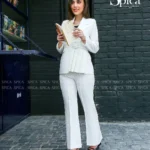 کت شلوار زنانه ست بغل پیله دار