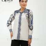 شومیز با طرح بته جقه ای ایرانی اصیل