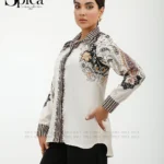 شومیز با طرح بته جقه ای ایرانی اصیل