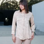 شومیز جلو دکمه