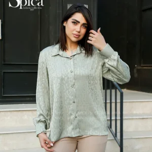 شومیز جلو دکمه