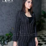 کت و شلوار ست کوتاه دیپلمات کلاسیک عمده