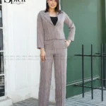 کت و شلوار ست کوتاه دیپلمات کلاسیک عمده